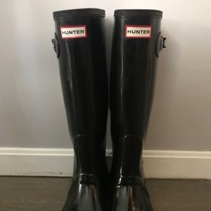 Women’s Size 10 Black Matte Hunter Boot